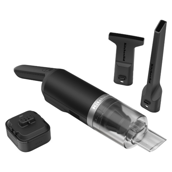 GO draadloze keukenstofzuiger, met batterij, Matte Black - KitchenAid