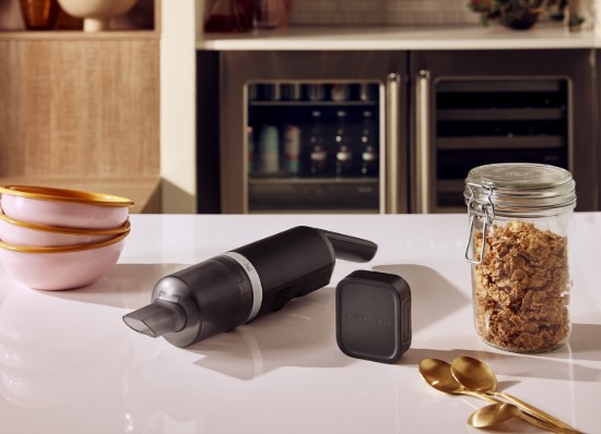 GO draadloze keukenstofzuiger, met batterij, Matte Black - KitchenAid