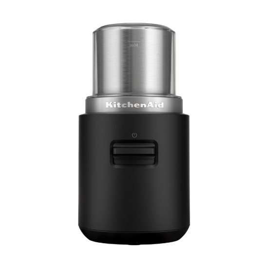 Moedor de café sem fio GO, 113g, com bateria, Matte Black - KitchenAid