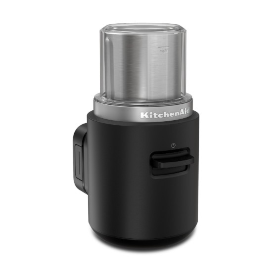 Moedor de café sem fio GO, 113g, com bateria, Matte Black - KitchenAid