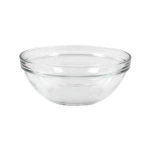 Salad bowl, made from glass, 23 cm / 2.4 L, "Lys" - Duralex