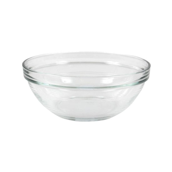 Salad bowl, made from glass, 23 cm / 2.4 L, "Lys" - Duralex