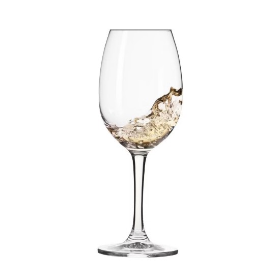 6-teiliges Weißweinglas-Set, aus Kristallglas, 240 ml, „ELITE“ – Krosno