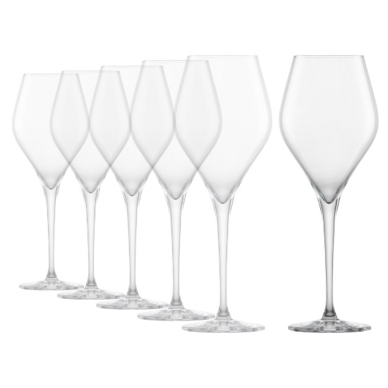 Set di bicchieri Chardonnay da 6 pezzi, vetro cristallino, 385ml, "Finesse" - Schott Zwiesel