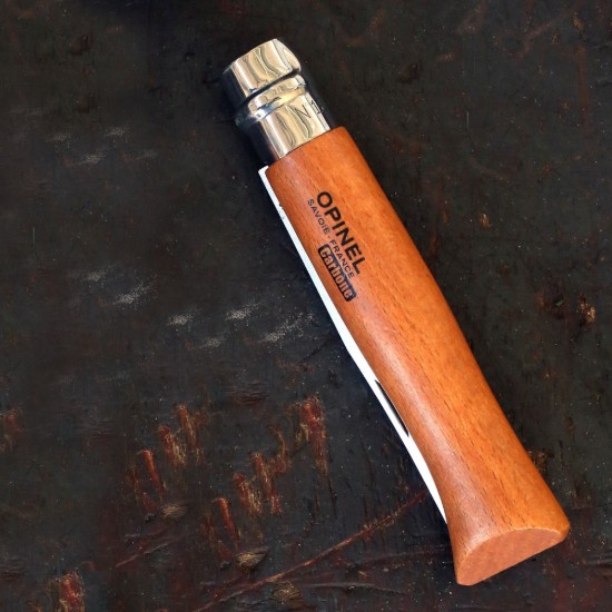 Coltello tascabile N°12, acciaio al carbonio, 12 cm, "Carbone" - Opinel