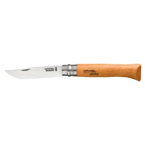 N°12 zakmes, koolstofstaal, 12 cm, "Carbone" - Opinel