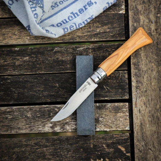Natural sharpening stone, 10 cm - Opinel