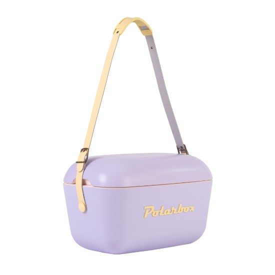 Scatola di raffreddamento, 12L, "Pop", Lilac - Yellow - Polarbox
