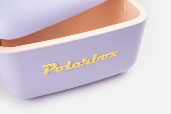 Scatola di raffreddamento, 12L, "Pop", Lilac - Yellow - Polarbox