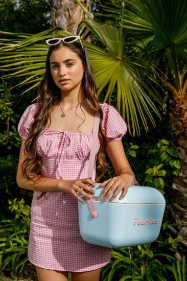 Chladiaci box, 12 L, "Pop", Sky Blue - Baby Rose - Polarbox