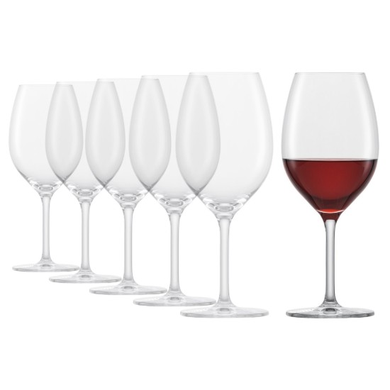 6-delige set rode wijnglazen, 475 ml, "Banquet" - Schott Zwiesel
