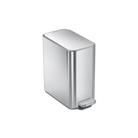 Pedaalemmer, 5 L, roestvrij staal, Brushed - simplehuman