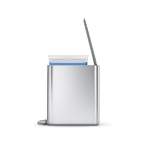 Pedaalemmer, 5 L, roestvrij staal, Brushed - simplehuman