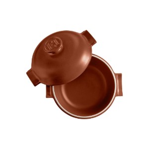 Keramiek Cocotte kookpot, 22,5cm/2L, "Delight", Sienna - Emile Henry