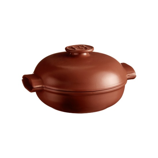 Keramikas Cocotte katls, 27cm/2.5L "Delight", Sienna - Emile Henry