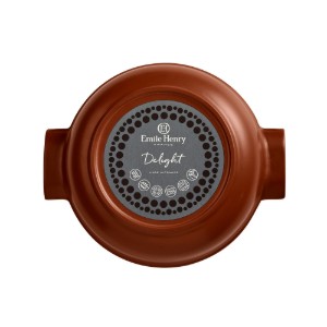 Keramiek Cocotte kookpot, 27cm/2,5L "Delight", Sienna - Emile Henry