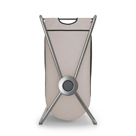 Laundry basket, 2 compartments, steel frame, 74.2 x 42 x 75.4 cm - simplehuman