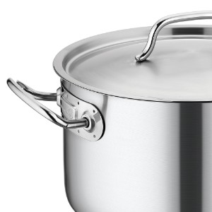 Pentola, con coperchio, acciaio inox, 36 cm / 10 L "Proline Gastro" - Korkmaz