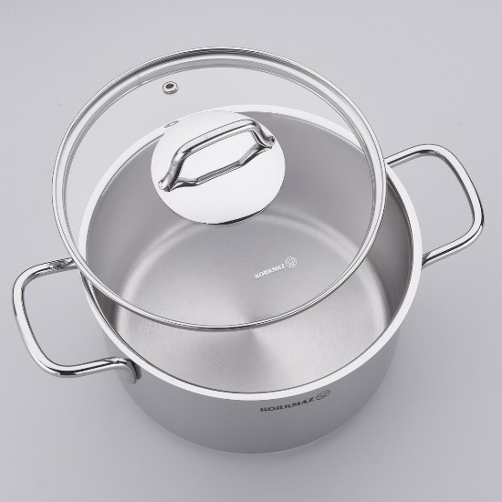 Set inox posod, 6 kosov "PERLA" - Korkmaz