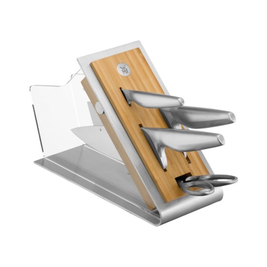 Set di coltelli da cucina con supporto per coltelli, 5 pezzi, "Chef's Edition" - WMF