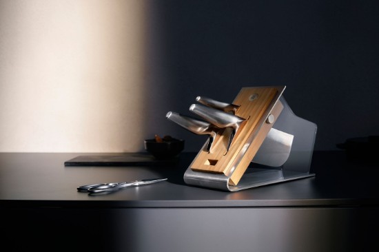 Set di coltelli da cucina con supporto per coltelli, 5 pezzi, "Chef's Edition" - WMF