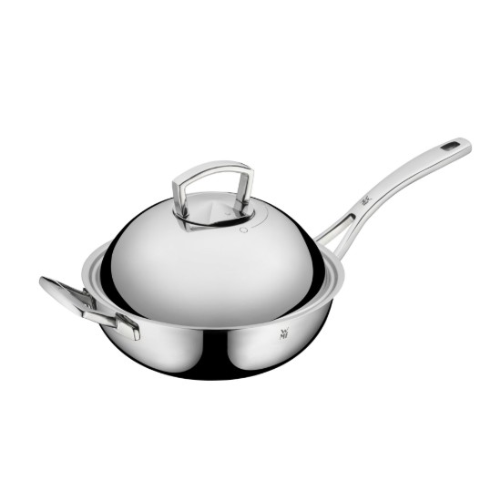 Wokpan, roestvrij staal, met deksel, 28 cm / 4 L, "Multiply" - WMF