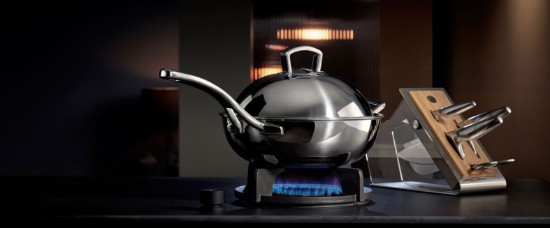 Wokpan, roestvrij staal, met deksel, 28 cm / 4 L, "Multiply" - WMF