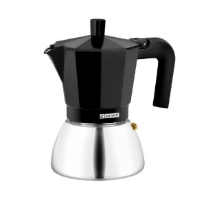 Caffettiera in acciaio inossidabile, 370ml, Nero - Monix
