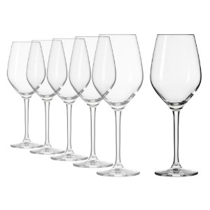 Set di 6 bicchieri da vino rosso 300 ml - Krosno