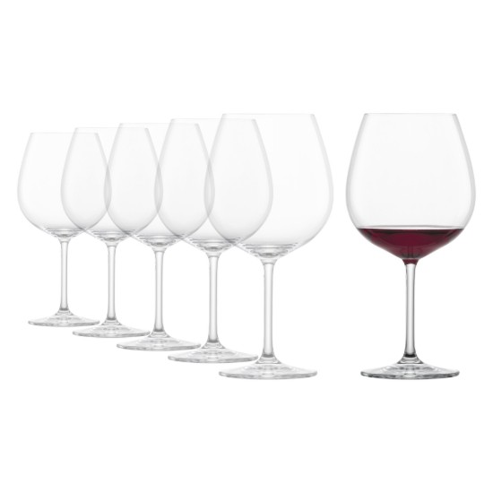 Set di 6 bicchieri da vino Borgogna, vetro cristallino, Ivento, 783 ml - Schott Zwiesel