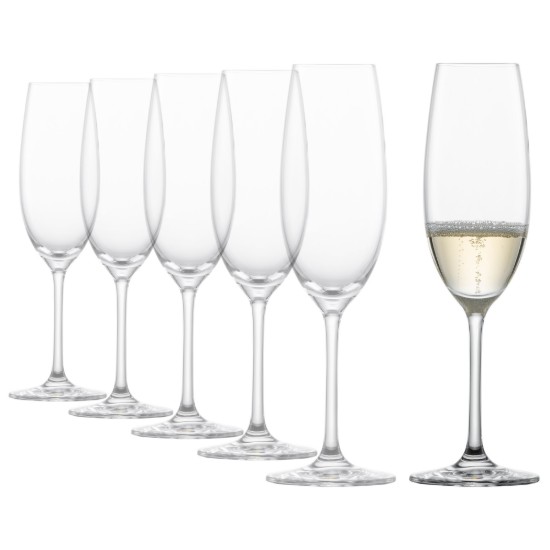 Set 6 bicchieri da champagne, 228 ml, "Ivento" - Schott Zwiesel