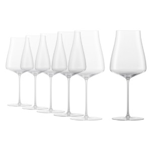 Set di bicchieri Merlot da 6 pezzi, vetro cristallino, 673 ml, "Classics Select" - Schott Zwiesel