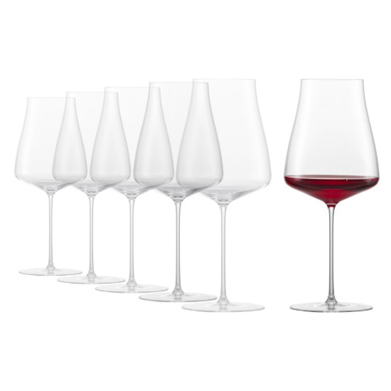 Set di bicchieri Merlot da 6 pezzi, vetro cristallino, 673 ml, "Classics Select" - Schott Zwiesel