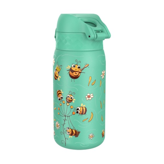 Kinderwaterfles, roestvrij staal, 320 ml, Bees - Ion8