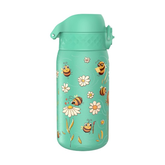 Kinderwaterfles, roestvrij staal, 320 ml, Bees - Ion8