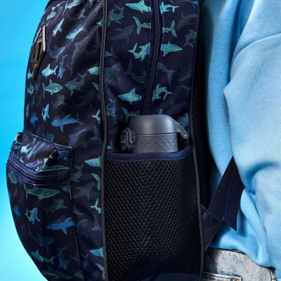 Borraccia per bambini, acciaio inossidabile, 400 ml, Ash Navy - Ion8