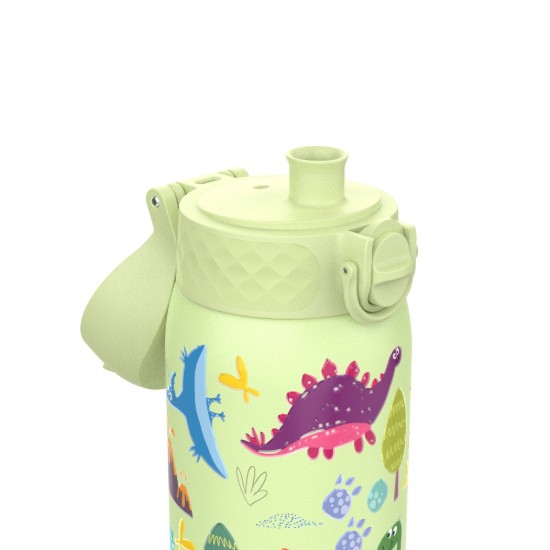 Kinderbidon, roestvrij staal, 400 ml, Dinosaurs - Ion8