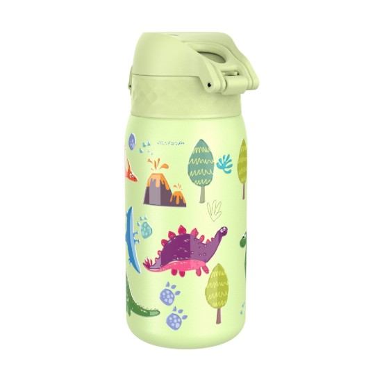 Kinderbidon, roestvrij staal, 400 ml, Dinosaurs - Ion8