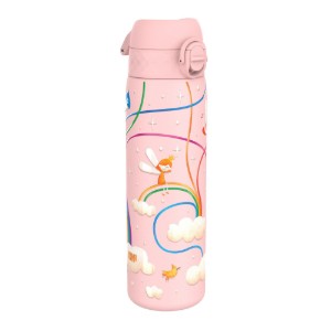 Kinderwaterfles "SLIM", roestvrij staal, 600 ml, Fairies - Ion8