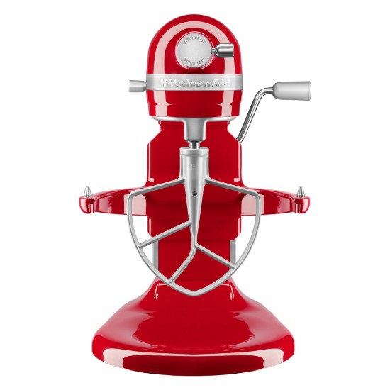 Platte klopper voor kom-lift mixers, zilverachtige coating - KitchenAid