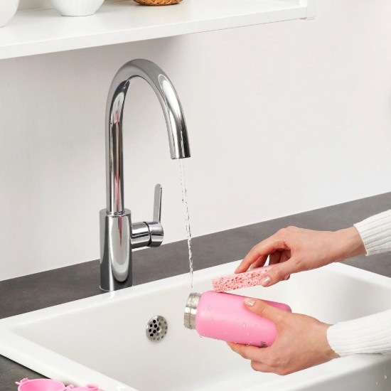 Borraccia per bambini, acciaio inossidabile, 320 ml Rose Bloom - Ion8