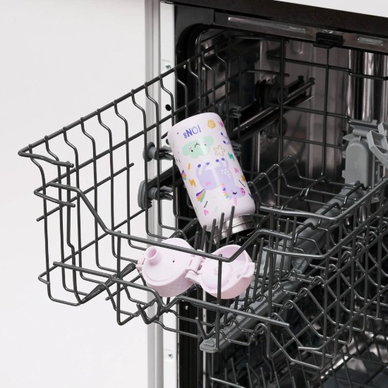 Borraccia per bambini, acciaio inossidabile, 320 ml, Unicorns - Ion8