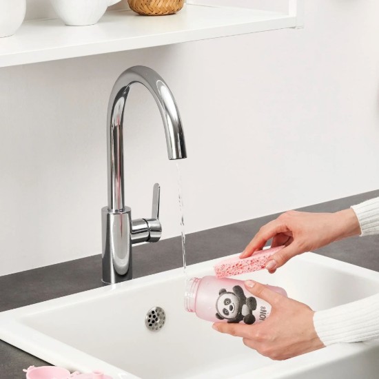 Waterfles voor kinderen, recyclon™, 350 ml, Panda - Ion8