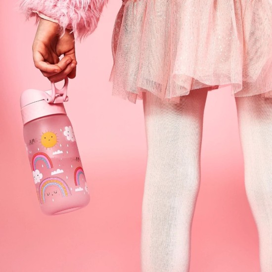 Waterfles voor kinderen, recyclon™, 350 ml, Rainbows - Ion8