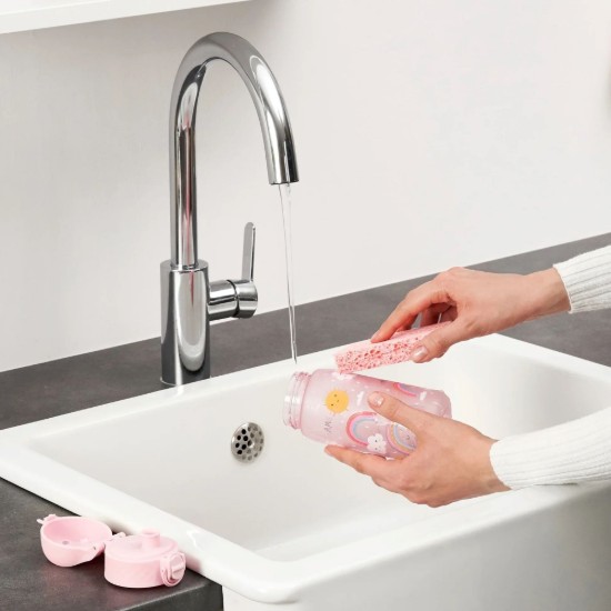 Waterfles voor kinderen, recyclon™, 350 ml, Rainbows - Ion8
