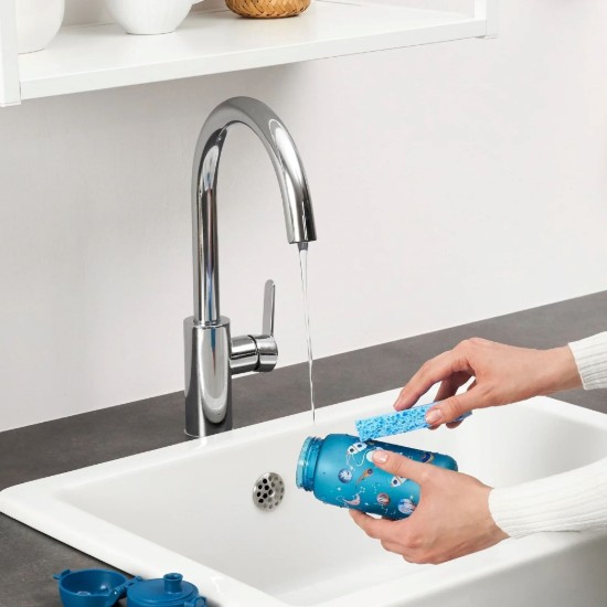 Waterfles voor kinderen, recyclon™, 350 ml, Space - Ion8