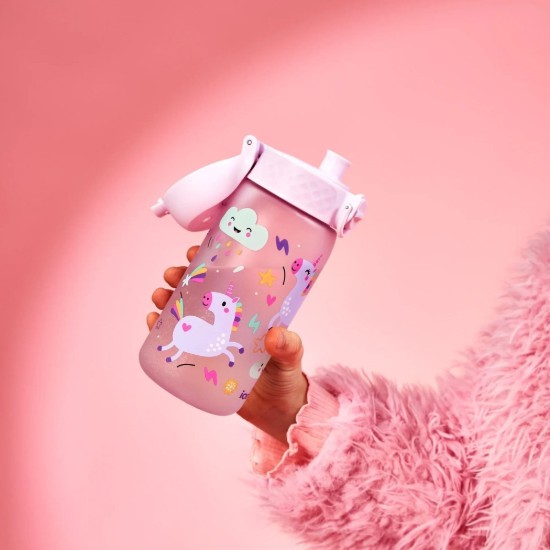 Sticla apa pentru copii, recyclon, 350ml, Unicorns - Ion8