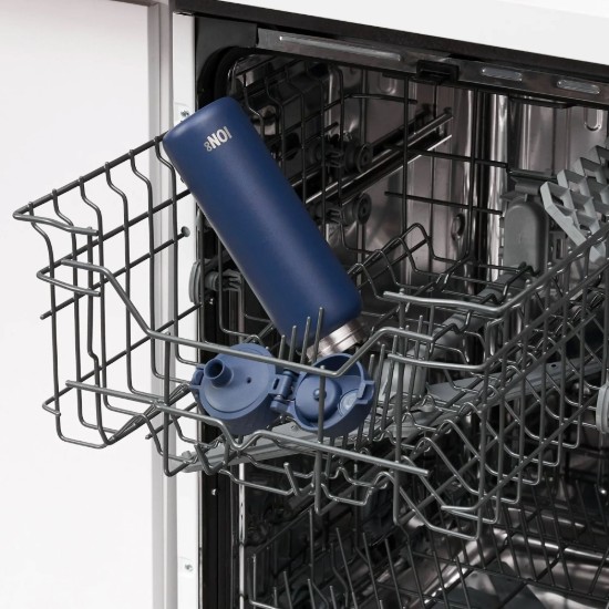 Waterfles "Slim", roestvrij staal, 500 ml, Ash Navy - Ion8