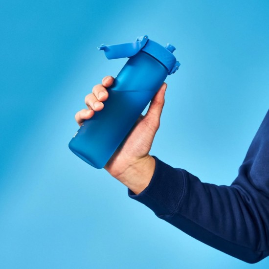 'Slim' waterfles, recyclon, 500ml, Blue - Ion8