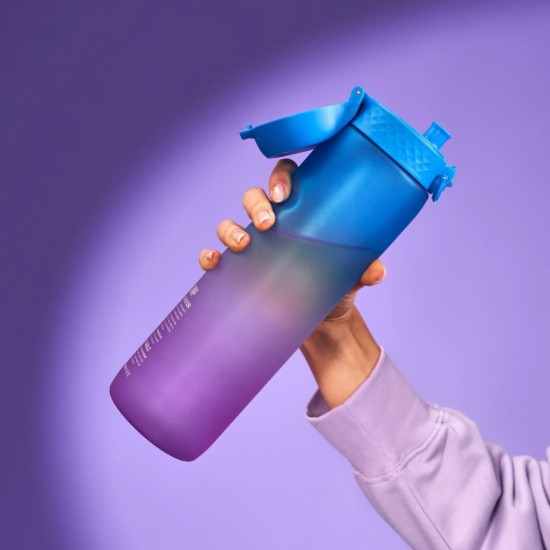 Veepudel "Times To Drink", recyclon™, 1L, Blue&Pink - Ion8
